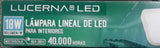 LUMINARIA LINEAL LED 18W, 60CM