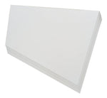 LAMINA SUSP. BLANCO LISO P. REY 2x4x1/4 (1,20 mt x 0,60 mt)