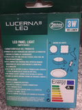 LÁMPARA LED CUADRADA 3W EMPOTRABLE 7/8,5CM  LUMENS