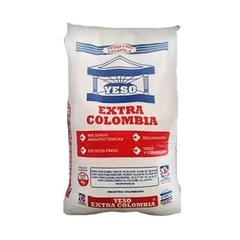 YESO EXTRA COLOMBIA SACO 25 KG